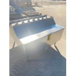 Approximately 200 Gallon Dual-Hinged Lid S/S Balance Tank - Rigging Fees: $100