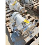 Tri-Clover Pump with 2 HP 1,725 RPM Motor and 3" x 1.5" S/S Head - Rigging Fees: $50