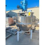 Groen 150 Gallon Jacketed S/S Kettle, Model: DA150SP, S/N: 76244 with Dual-Motion Scrape Surface