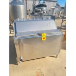 225 Gallon Dual-Hinged Lid S/S Balance Tank - Rigging Fees: $100