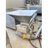 Stainless Fab Company Dual-Auger Conveyor and Hopper, Model: 700, S/N: 771 - Rigging Fees: $100