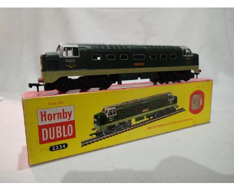 Hornby Dublo two rail 2234 Crepello D9012, in excellent condition, box is very good. UK P&amp;P Group 1 (£16+VAT for the firs