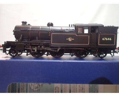 OO gauge Bachmann 31-614 class V3 tank, 67646, Black, Late Crest in near mint condition, box with storage wear. UK P&amp;P Gr