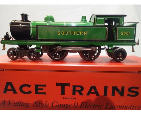 Ace Trains O gauge 4.4.2 tank, Southern Green, 2001, in near mint condition, storage marks to box. UK P&amp;P Group 1 (£16+VA