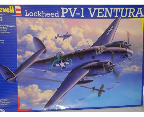 1/48 scale Revell Lockhead PV-1 Ventura, sealed bag inside good box with decals and instructions. UK P&amp;P Group 1 (£16+VAT