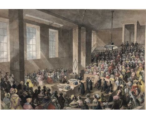 An assortment of 19th and 20th Century prints, various subjects, primarily architectural; Waterloo Bridge; King's College; 18