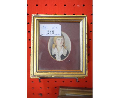 Pair of portrait miniatures