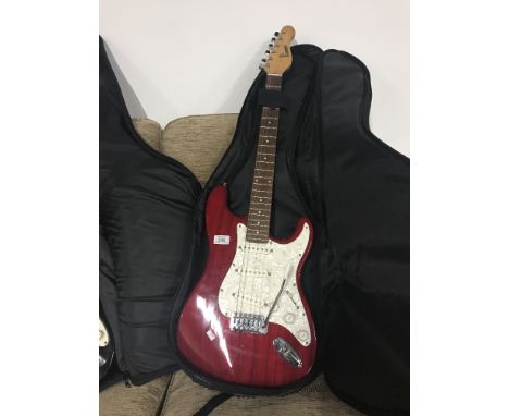 ERCOL ELECTRIC GUITAR & BAG