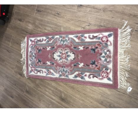 PINK RUG ( CHINESE ) 1.2 M X 0.62 CM