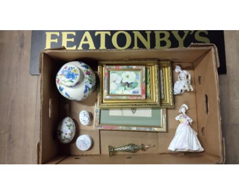 1 BOX OF ROYAL WORCESTER (SARAH) WEDGEWOOD,  MASON