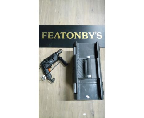 TOOLBOX & CONTENTS, ELECTRIC DRILL