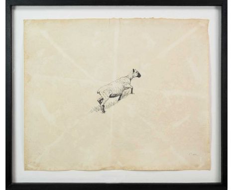 * SIR HENRY MOORE OM CH FBA (BRITISH 1898 - 1986), SHEEP CLIMBING  limited edition lithograph on paper, signed and numbered I