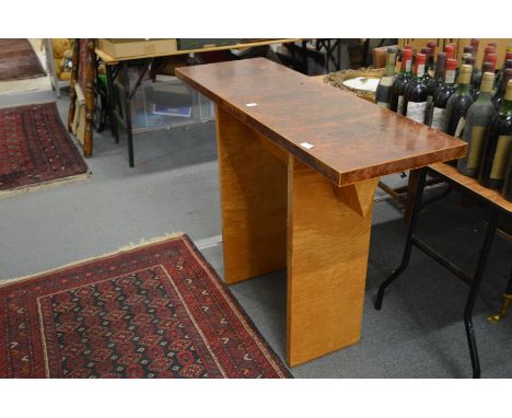A stylish modern console table.