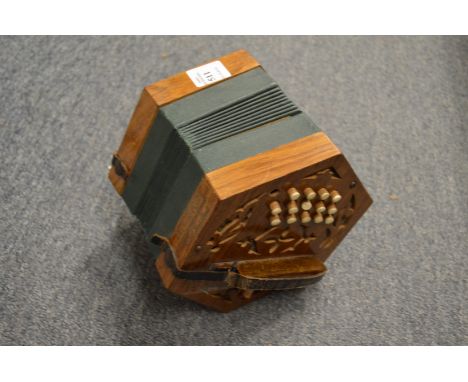 A modern thirty button accordion.