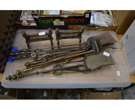 Fireside tools etc.