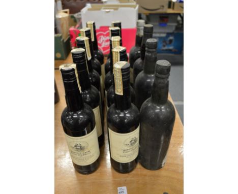 Two bottles of Taylor's 1950 vintage port, various other port and sherry.