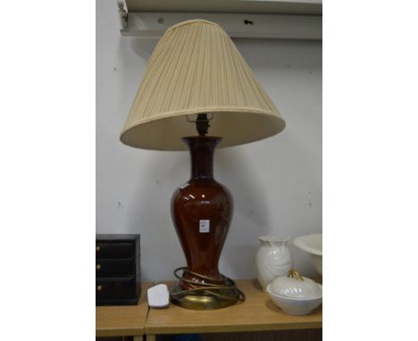 A Chinese style table lamp.