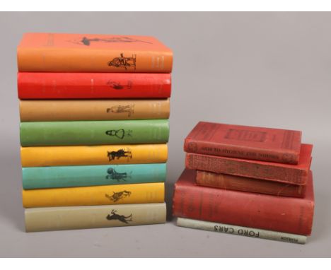 Eight vintage Caxton Junior classics story books, along with a first edition copy of The Immortal Queen Elizabeth Byrd etc.