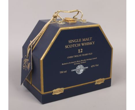 Venice Simplon Orient Express single malt Scotch Whisky, over 12 years old, 750ml 43% vol. In pottery flagon and presentation