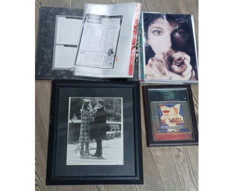 An album of signed photographs, various artists and film stars.