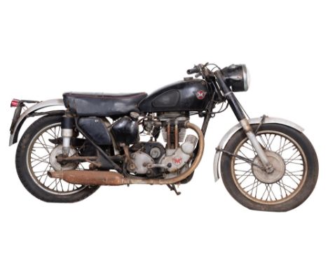 1955 Matchless G3LS 350cc, registration No. MSJ 361, swing arm frame, frame No. A783S, OHV, one cylinder, 348cc capacity, eng