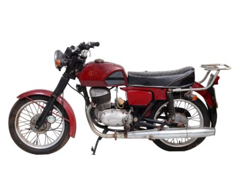 1986 CZ 485 246cc, registration No. C716RFL, swing arm frame, frame No. unknown, two stroke, one cylinder, 246cc capacity, en
