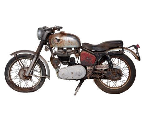 1956 Royal Enfield 500 Bullet, registration No. AEH309A, swing arm frame, frame No. unknown, OHV, one cylinder, 499cc capacit