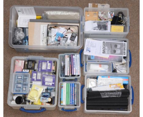 Miscellaneous miniature railway, model building tools and accessories 