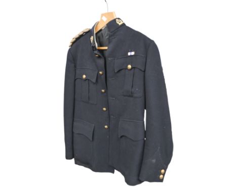 British military uniform, including a RHG 1st Dragoons No 2 uniform, an officer's tunic with RHG 1st Dragoons buttons and two