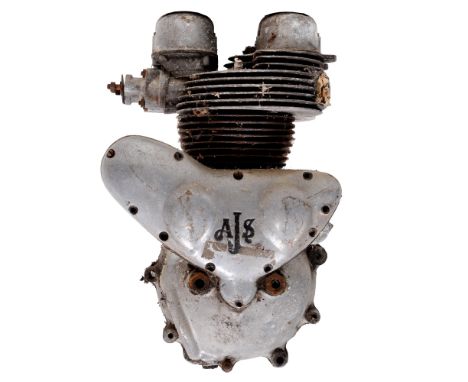 A 1958 AJS 500, Twin engine model, 20 S8/NO 51705 