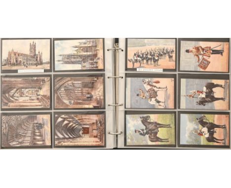 Raphael Tuck &amp; Sons postcards, 775 Scarborough (6), 9613 Fragrant Meadows (6), 8463 Cottage Gardens (6), 698 Quaint Corne