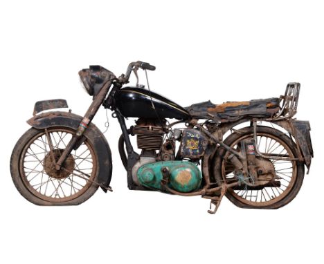 1957 M33 Plunger 499cc, registration No. unknown, plunger frame, frame No. BM 20S9493, OHV, one cylinder, 499cc capacity; Iro