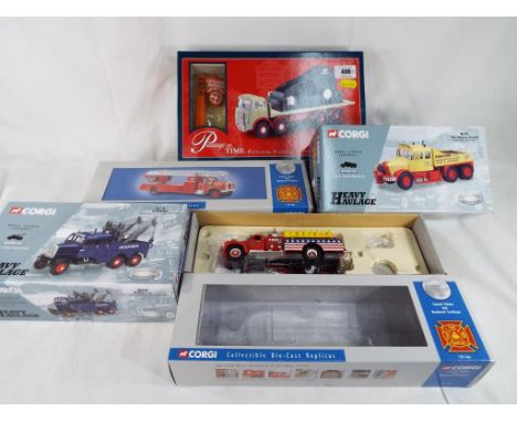 Corgi - a Passage of Time celebrating 70 Years of Leyland Trucks diecast model motor vehicle No. 09804 Erf V8 wheel platform 