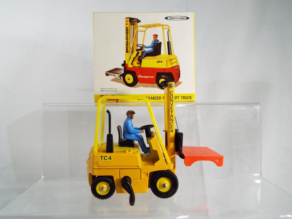 dinky toys conveyancer forklift truck