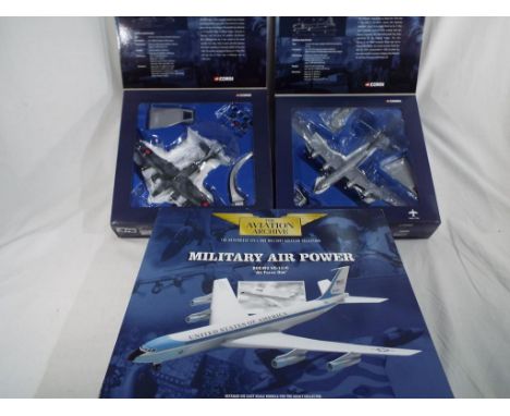 Corgi Aviation Archive - Military Air Power, 1:144 scale diecast model Boeing VC-137C 'Air Force One' # AA32901, Short Sunder