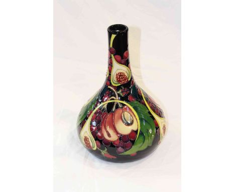 A MOORCROFT "QUEENS CHOICE" VASE, first quality, retains original price label of £660. 27.5cm