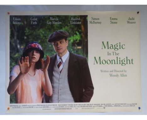 MAGIC IN THE MOONLIGHT (2014) - ALTERNATIVE DESIGN - COMEDY / ROMANCE - COLIN FIRTH / EMMA STONE - DIRECTED BY WOODY ALLEN - 