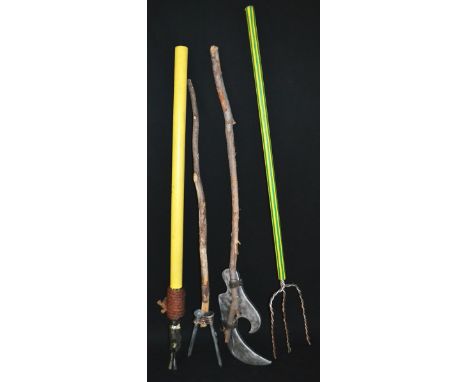 The Borrowers - Props - an oversize pen, 181cm long; a fork; etc (4)