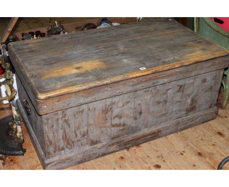 Large pine trunk, 52cm by 122cm.