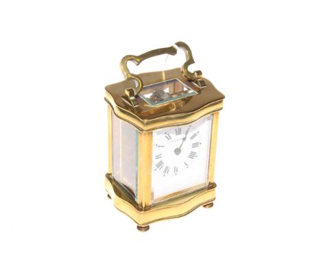 Mappin and Webb Limited carriage clock, 11cm by 7.5cm.