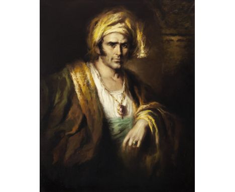 JOSÉ PUYET PADILLA (Málaga, 1922 - Madrid, 2004)."Oriental", 1974.Oil on canvas.Signed in the upper right corner. Signed, dat