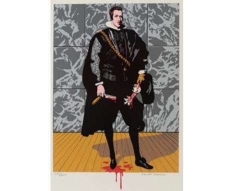 CRONICA TEAM (Valencia, 1964 - 1981)."Felipe IV".Silkscreen. Copy 277/300.Provenance: Private Collection of Luis García Berla