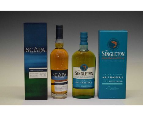 The Singleton Speyside Single Malt Scotch Whisky, 700ml, together with Scapa 'The Orcadian' Single Malt Scotch Whisky, 700ml 