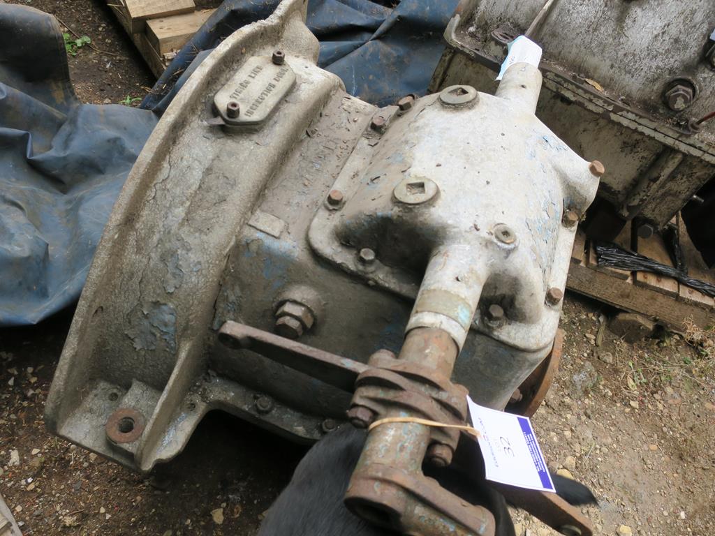 * Gardner 2UC Direct Drive Gearbox