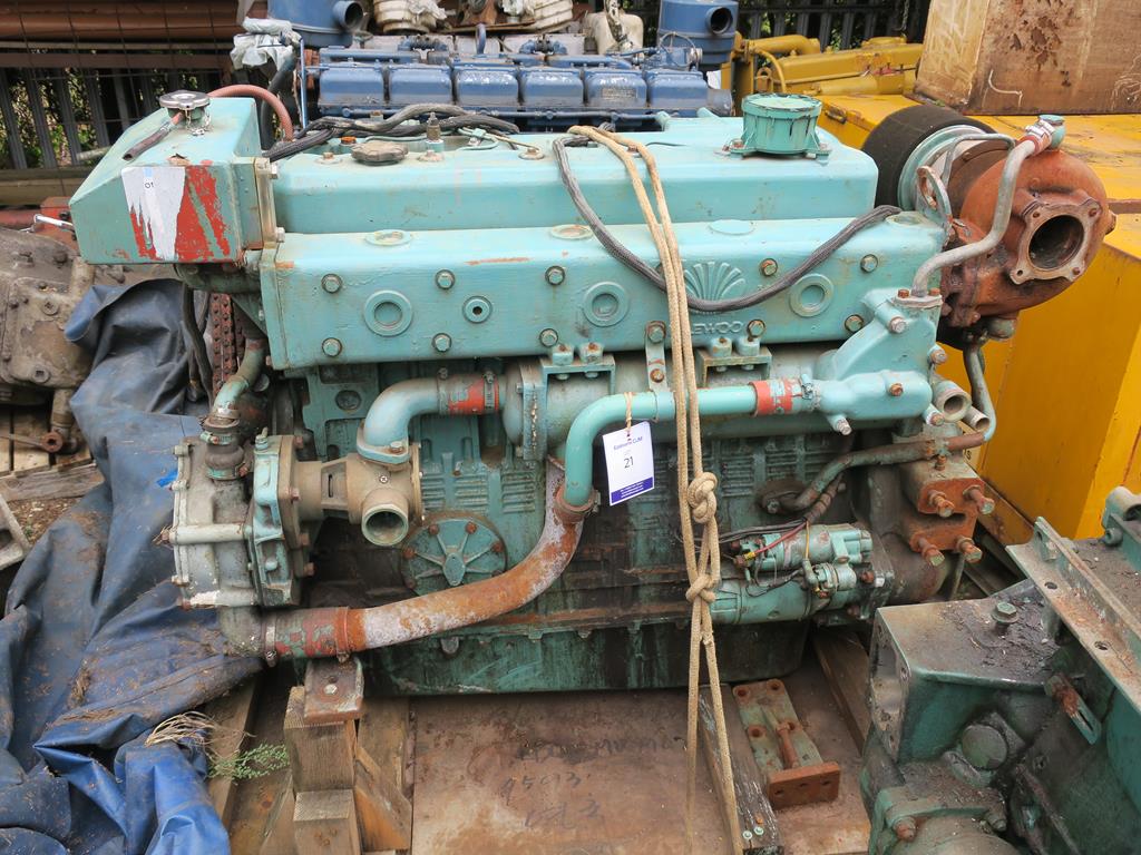 * Daewoo 196T 6 Cylinder Marine Engine