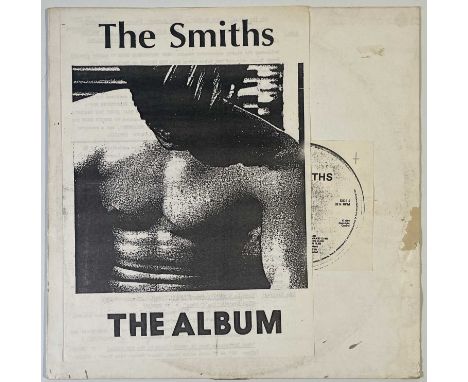 THE SMITHS - THE SMITHS LP (ORIGINAL UK WHITE LABEL TEST PRESSING - ROUGH 61). Lovely condition original UK white label test 