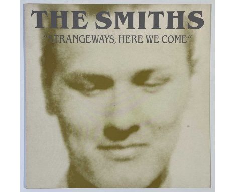 THE SMITHS - STRANGEWAYS, HERE WE COME LP (ORIGINAL UK WHITE LABEL TEST PRESSING - ROUGH 106). Great original 1987 UK white l