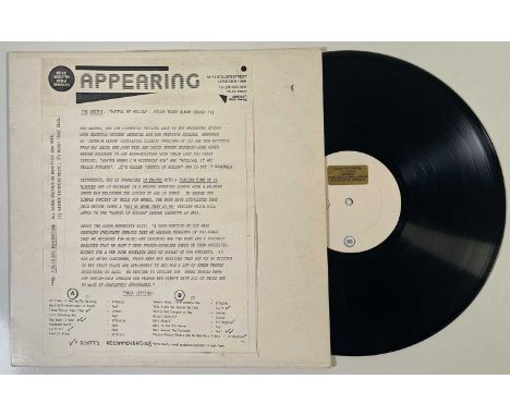 THE SMITHS - HATFUL OF HOLLOW LP (ORIGINAL UK WHITE LABEL TEST PRESSING - ROUGH 76). Great to see original 1984 UK test Press