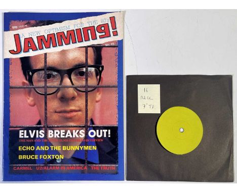 THE SMITHS - REEL AROUND THE FOUNTAIN - 1983 WITHDRAWN AND UNRELEASED 7" TEST PRESSING (ROUGH TRADE - RT 136). Staggeringly s