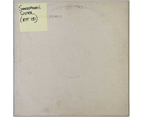 THE SMITHS - SHAKESPEARE'S SISTER - 1985 12" WHITE LABEL TEST PRESSING (RTT 181). Standard 1985 UK 12" test pressing of 'Shak